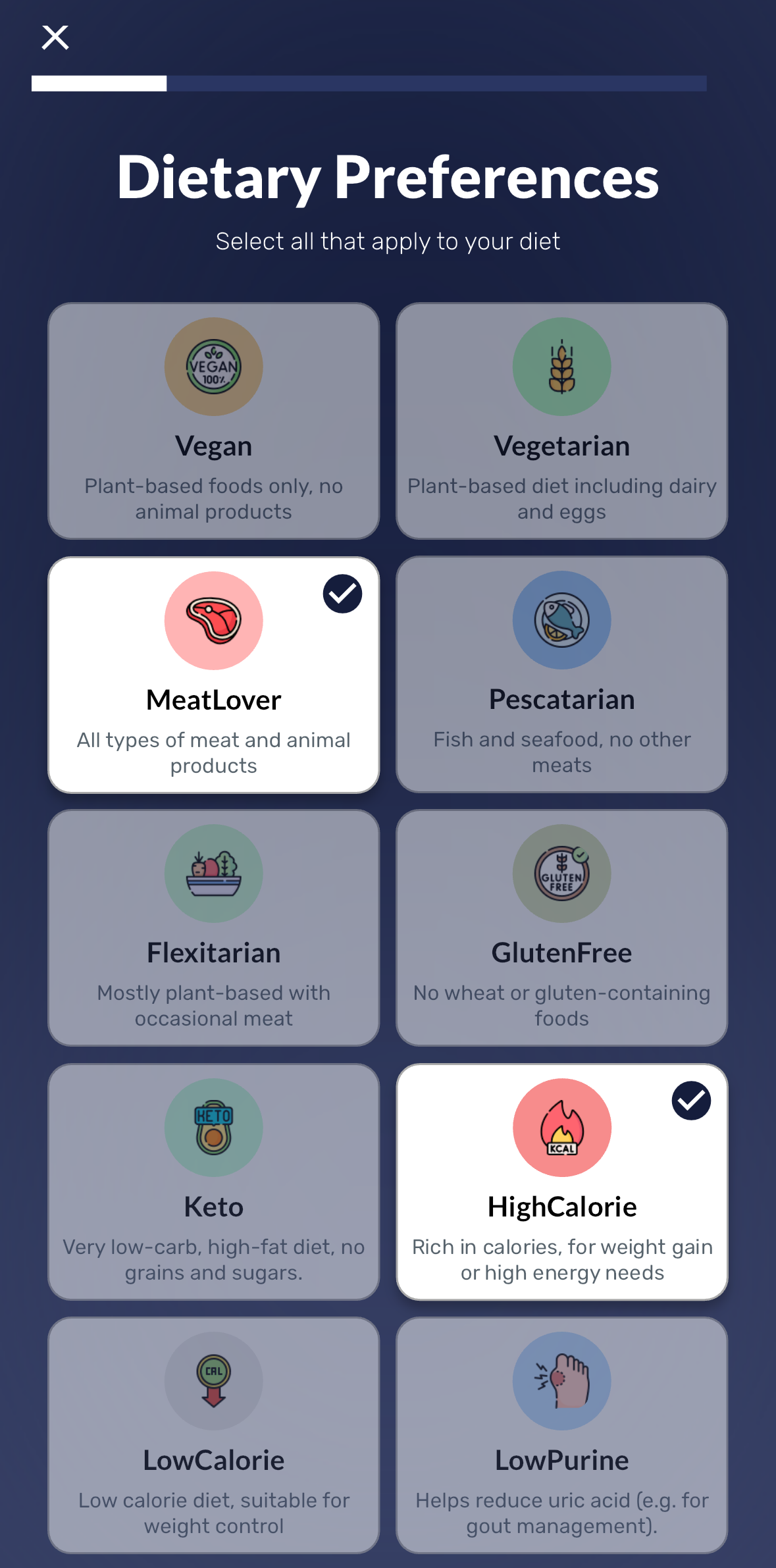 Menu Buddy Personalized Recommendations